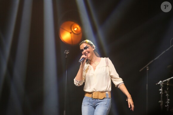 Exclusif - Sandrine Quétier - Concert du groupe The Jokers à l'occasion des 25 ans de l'association ELA à l'Olympia à Paris, le 21 mai 2017. © CVS/Bestimage