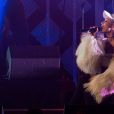 Ariana Grande en concert sur la scène du Allstate Arena à Rosemont, le 14 décembre 2016. © Daniel DeSlover via Zuma Press/Bestimage