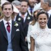 Pippa Middleton et James Matthews ont célébré leur mariage le 20 mai 2017 en l'église St Mark à Englefield (Berkshire), en Angleterre, puis à l'occasion d'une fête chez les Middleton, à Bucklebury. Les jeunes mariés se sont ensuite envolés pour leur lune de miel en Polynésie française.