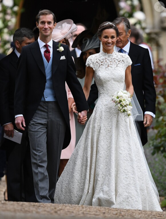 Pippa Middleton et James Matthews ont célébré leur mariage le 20 mai 2017 en l'église St Mark à Englefield dans le Berkshire, en Angleterre, puis à l'occasion d'une fête chez les Middleton, à Bucklebury. Les jeunes mariés se sont ensuite envolés pour leur lune de miel en Polynésie française.