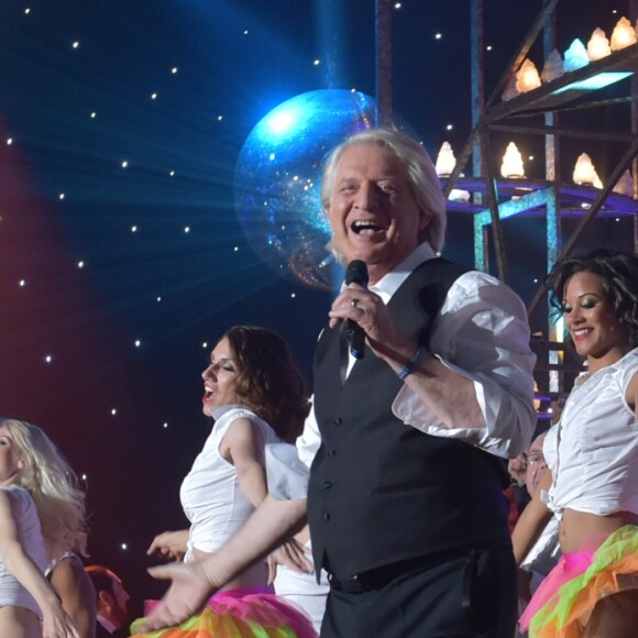 Exclusif - Patrick Sébastien - Enregistrement de l'émission "Le plus grand cabaret du monde" à La Plaine Saint-Denis, diffusée le 17 juin 2017. Le 24 avril 2017 © Giancarlo Gorassini / Bestimage  No Web No Blog pour Belgique et Suisse25/04/2017 - Saint-Denis