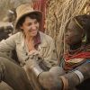 Zabou Breitman au cours de son voyage en Ethiopie avec Frédéric Lopez.