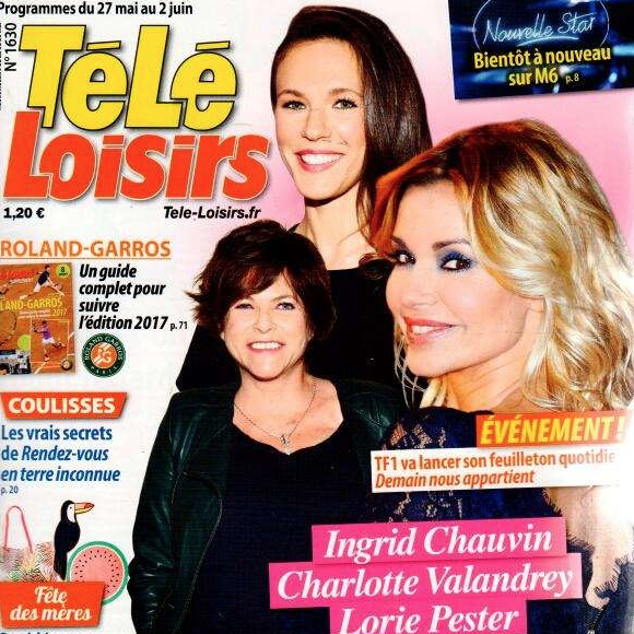 Télé Loisirs, mai 2017.