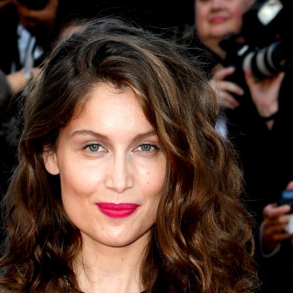 Laetitia Casta (robe Christian Dior) - Montée des marches de la Soirée du 70ème Anniversaire du Festival de Cannes. Le 23 mai 2017