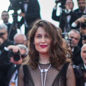 Laetitia Casta (robe Christian Dior) - Montée des marches de la Soirée du 70ème Anniversaire du Festival de Cannes. Le 23 mai 2017