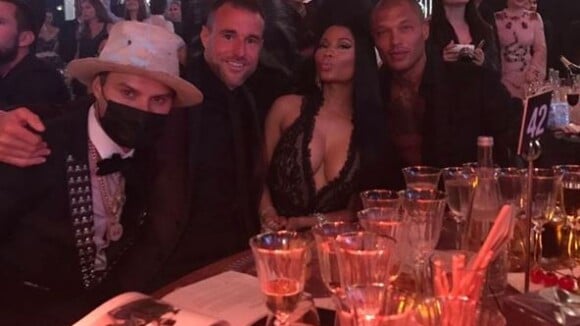amfAR 2017 : Le sexy prisonnier Jeremy Meeks dîne avec Nicki Minaj !