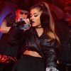 La chanteuse Ariana Grande - Soirée "Z100's Jingle Ball 2016" au Madison Square Garden à New York, le 9 décembre 2016.