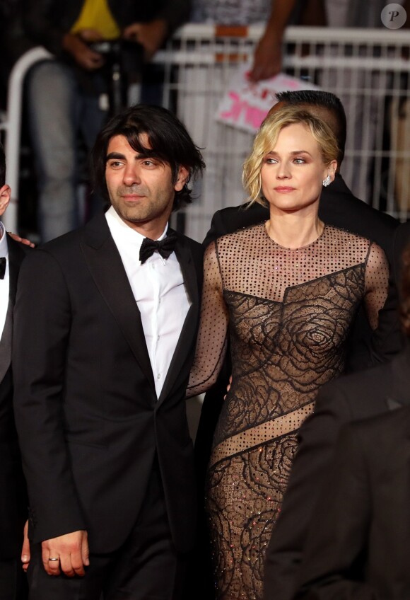 Fatih Akin et Diane Kruger - Montée des marches du film "Aus Dem Nichts" (In The Fade) lors du 70ème Festival International du Film de Cannes. Le 26 mai 2017. © Borde-Jacovides-Moreau / Bestimage