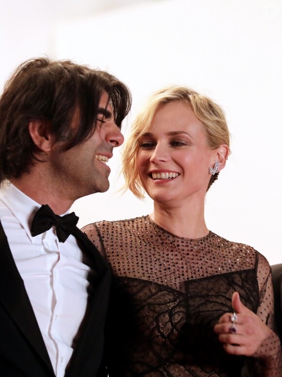 Fatih Akin et Diane Kruger - Montée des marches du film "Aus Dem Nichts" (In The Fade) lors du 70ème Festival International du Film de Cannes. Le 26 mai 2017. © Borde-Jacovides-Moreau / Bestimage