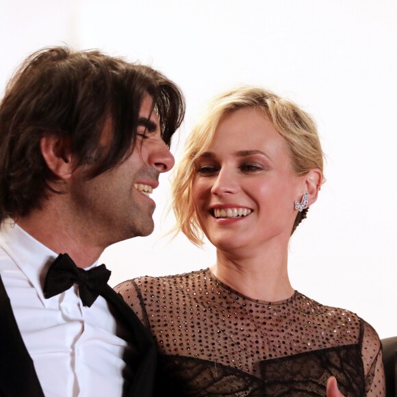 Fatih Akin et Diane Kruger - Montée des marches du film "Aus Dem Nichts" (In The Fade) lors du 70ème Festival International du Film de Cannes. Le 26 mai 2017. © Borde-Jacovides-Moreau / Bestimage