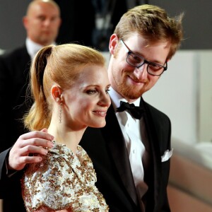 Jessica Chastain et son frère Will Chastain - Montée des marches du film "Aus Dem Nichts" (In The Fade) lors du 70e Festival International du Film de Cannes. Le 26 mai 2017. © Borde-Jacovides-Moreau / Bestimage