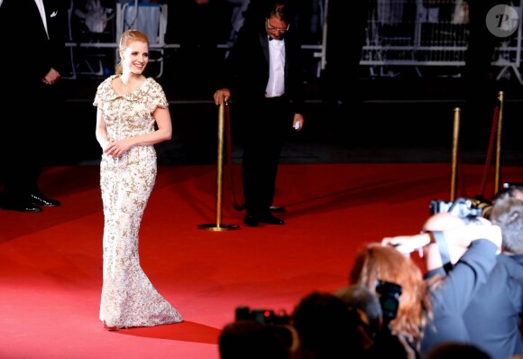 Jessica Chastain - Montée des marches du film "Aus Dem Nichts" (In The Fade) lors du 70e Festival International du Film de Cannes. Le 26 mai 2017. © Borde-Jacovides-Moreau/Bestimage