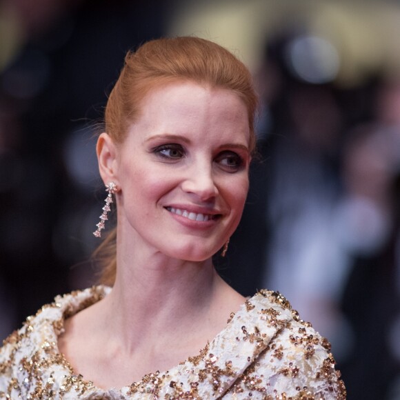 Jessica Chastain - Montée des marches du film "Aus Dem Nichts" (In The Fade) lors du 70e Festival International du Film de Cannes. Le 26 mai 2017. © Borde-Jacovides-Moreau/Bestimage