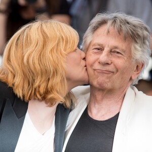 Roman Polanski avec sa femme Emmanuelle Seigner au photocall de "D'Après Une Histoire Vraie" lors du 70e Festival International du Film de Cannes, le 27 mai 2017. © Borde-Jacovides-Moreau/Bestimage