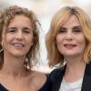 Delphine de Vigan et Emmanuelle Seigner - Photocall du film "D'Après Une Histoire Vraie" lors du 70ème Festival International du Film de Cannes le 27 mai 2017