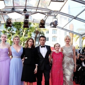 Addison Riecke, Elle Fanning, Kirsten Dunst, Sofia Coppola, Colin Farrell, Angourie Rice, Nicole Kidman - Montée des marches du film "Les Proies" (The Beguiled) lors du 70e Festival International du Film de Cannes. Le 24 mai 2017. © Borde-Jacovides-Moreau/Bestimage