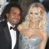 Christian et Adriana Karembeu - 62 e bal de la Croix-Rouge à Monaco, le 30 juillet 2010.