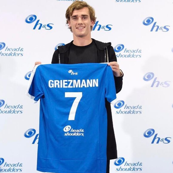 Antoine Griezmann ambassadeur Head and Shoulders.