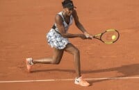 Venus Williams v Qiang Wang à Roland Garros. Paris, le 28 mai 2017.