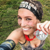Laury Thilleman après la Spartan Race du 3 juin 2017 à Jablines.
