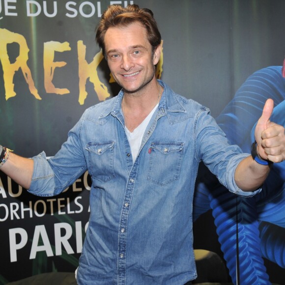 Semi-exclusif - David Hallyday - Première du spectacle du Cirque Du Soleil "VareKai" à L'AccordArena de Paris, France, le 7 décembre 2016. © Giancarlo Gorassini/Bestimage