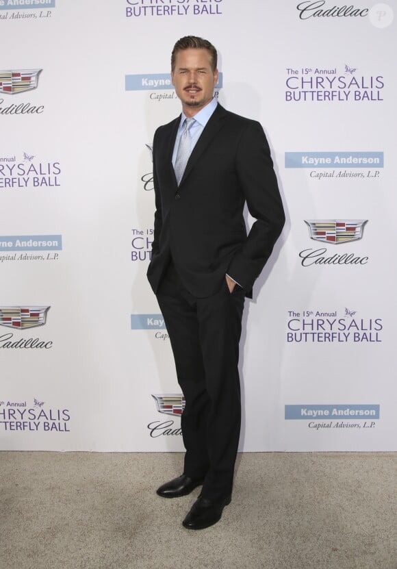 Eric Dane arrive au 15ème "Chrysalis Butterfly Ball" à Brentwood, Los Angeles. Le 11 juin 2016.