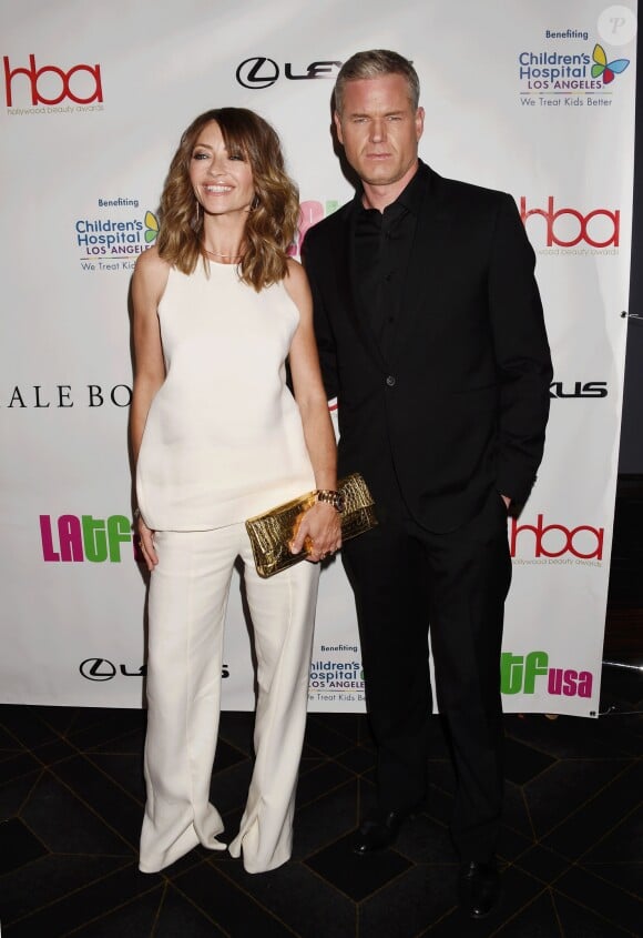 Rebecca Gayheart et son mari Eric Dane - Soirée "Hollywood Beauty Awards" à Los Angeles le 21 février 2016.