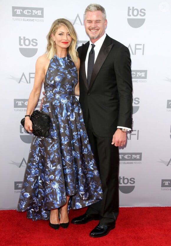 Rebecca Gayheart et son mari Eric Dane à la soirée "American Film Institute's 43rd Life Achievement Award" à Hollywood, le 4 juin 2015