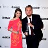 Anna Kendrick (lauréate du Writer Award) et James Corden (Man Of The Year Award) - "Glamour Awards 2017" à Berkeley Square. Londres, le 6 juin 2017.