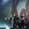Korn lors du Download Festival, première édition en France, à l'hippodrome de Longchamp à Paris le 10 juin 2016. © Lionel Urman / Bestimage