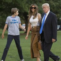 Melania Trump et son fils Barron emménagent à la Maison Blanche