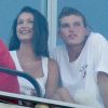 Bella Hadid et Jordan Barrett passent la journée à s'amuser et à faire des selfies à New York le 12 juin 2017.