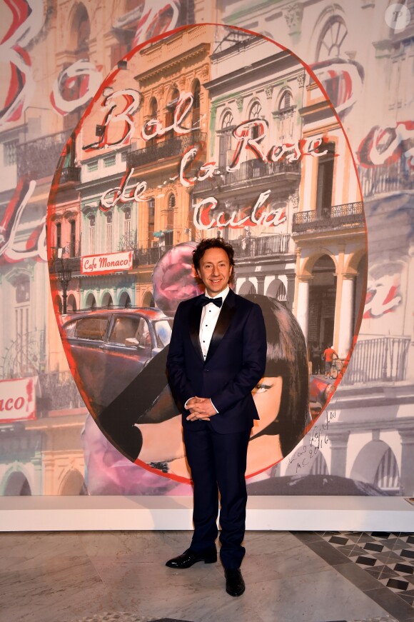 Stéphane Bern participe au 62eme bal de la Rose dans la Salle des Etoiles du Sporting de Monte Carlo, le 19 mars 2016. © Bruno Bebert / Bestimage