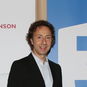 Exclusif - Stéphane Bern au spectacle "Elles se croient toutes Joly" en hommage à Sylvie Joly, mis en scène par Pierre Palmade, au théâtre de Paris dans le 9ème arrondissement à Paris, le 26 octobre 2015, qui sera diffusé en décembre 2015 sur France 3. © Denis Guignebourg/Bestimage