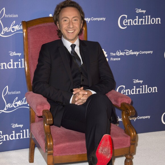 Stephane Bern a la soiree Cendrillon ( a l'occasion de la sortie DVD et Blu-Ray Haute Definition) au Grand Rex. Paris le 25 septembre 2012