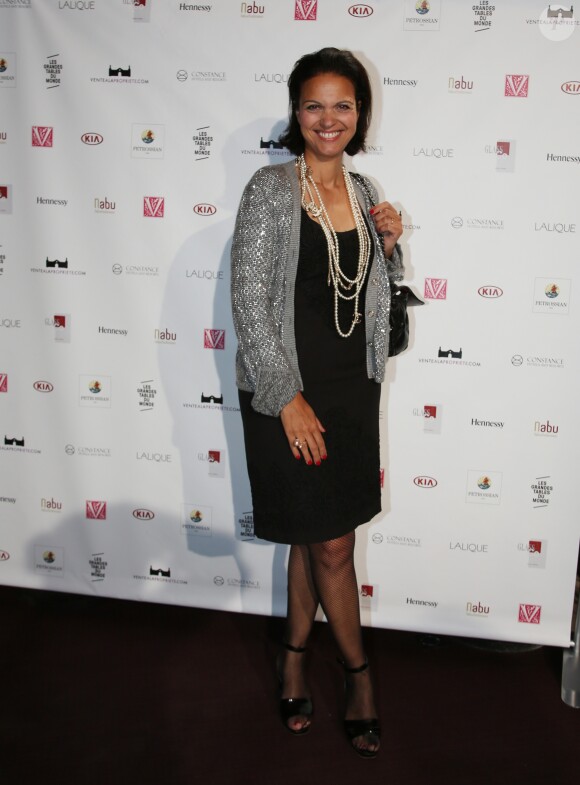 Exclusif - Isabelle Giordano lors de la seconde édition de 'Les plumes d'Or du Vin et de la gastronomie' au Pavillon Cambon à Paris le 13 Juin 2017. © Denis Guignebourg/BestImage