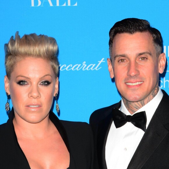 Pink et son mari Carey Hart à la soirée UNICEF Snowflake Ball à New York le 1er décembre 2015.