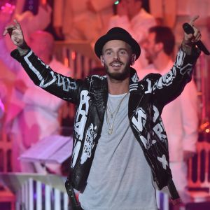 Matt Pokora (M. Pokora) - Enregistrement de l'émission "Les Années Bonheur" N°76 à Saint-Denis le 7 mars 2017.© Giancarlo Gorassini/Bestimage