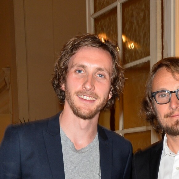 Exclusif -  Baptiste Lecaplain et Lorànt Deutsch - Invités et People lors de l'enregistrement de l'émission "On se refait Palmade" au Théâtre de Paris, qui sera diffusée le 16 juin sur France 3, le 22 mai 2017. Coadic Guirec/Bestimage