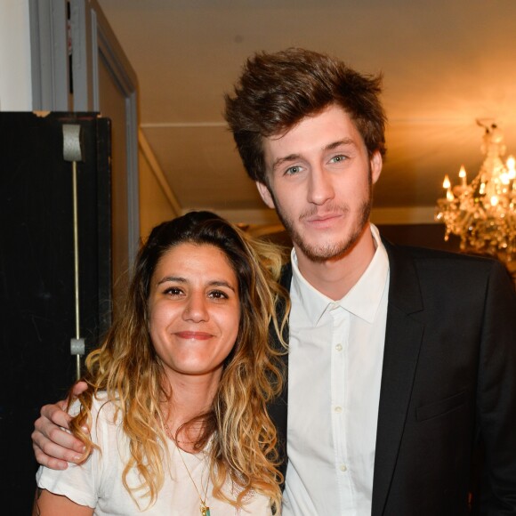 Exclusif - Joana Balavoine (fille de D. Balavoine) et Jean-Baptiste Maunier - Invités et People lors de l'enregistrement de l'émission "On se refait Palmade" au Théâtre de Paris, qui sera diffusée le 16 juin sur France 3, le 22 mai 2017. Coadic Guirec/Bestimage