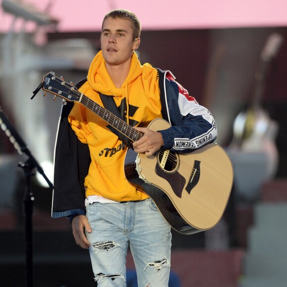 Justin Bieber - Attentat de Manchester : 'One Love Manchester', concert exceptionnel organisé au profit des familles des victimes à Manchester le 4 juin 2017 © DaveHogan For OneLoveManchester/GoffPhotos.com via Bestimage