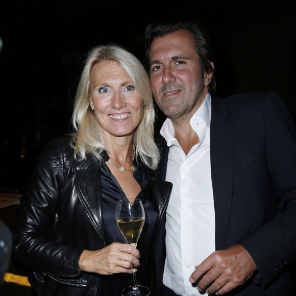Marie Sara et Christophe Lambert - Cocktail "J'aime La Mode", organise par le Chef Thierry Marx de l'hotel Mandarin Oriental a Paris. Le 23 septembre 2013 23/09/2013 - Paris