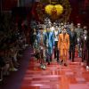 Défilé de mode Dolce & Gabbana, collection masculine printemps-été 2018 à Milan. Le 17 juin 2017.