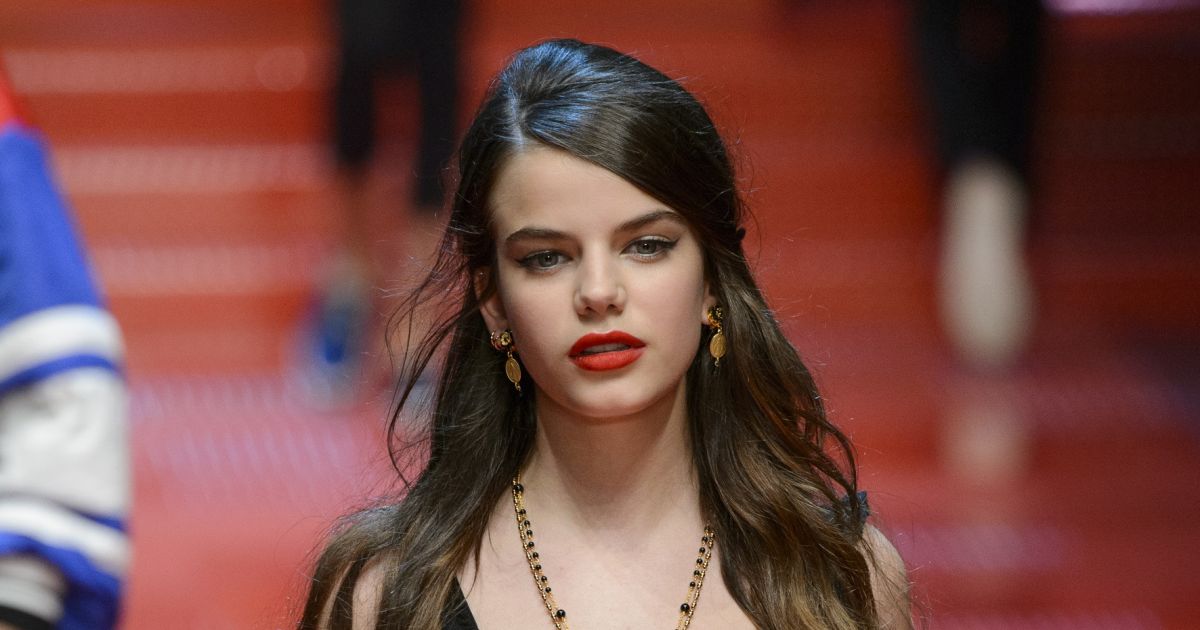 Sonia Ben Ammar - Défilé de mode Dolce & Gabbana, collection masculine