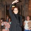 Semi-Exclusif - Céline Dion sort de l'Opéra Garnier après avoir assisté à la première du ballet "Renaissance" à Paris, le 13 juin 2017.