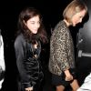 Taylor Swift et Lorde arrivant au restaurant le Nice Guy à West Hollywood le 25 Mars 2016.