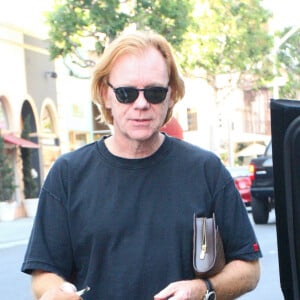 Exclusif - David Caruso quitte un restaurant a Beverly Hills, le 2 octobre 2012.