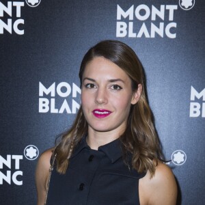 Exclusif - Natasha Andrews - Soirée Montblanc M pour la présentation de la nouvelle collection d'instruments d'écriture designé par Marc Newson à Paris le 6 octobre 2015.