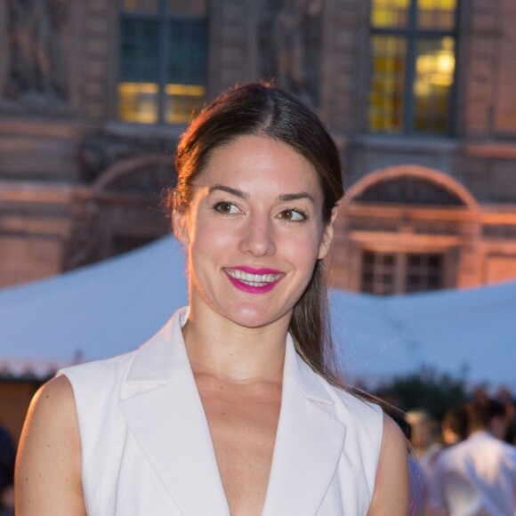 Natasha Andrews - Soirée pour fêter l'ouverture du Flagship Store "Tory Burch" dans le jardin de l'hôtel de Sully à Paris, le 7 juillet 2015.