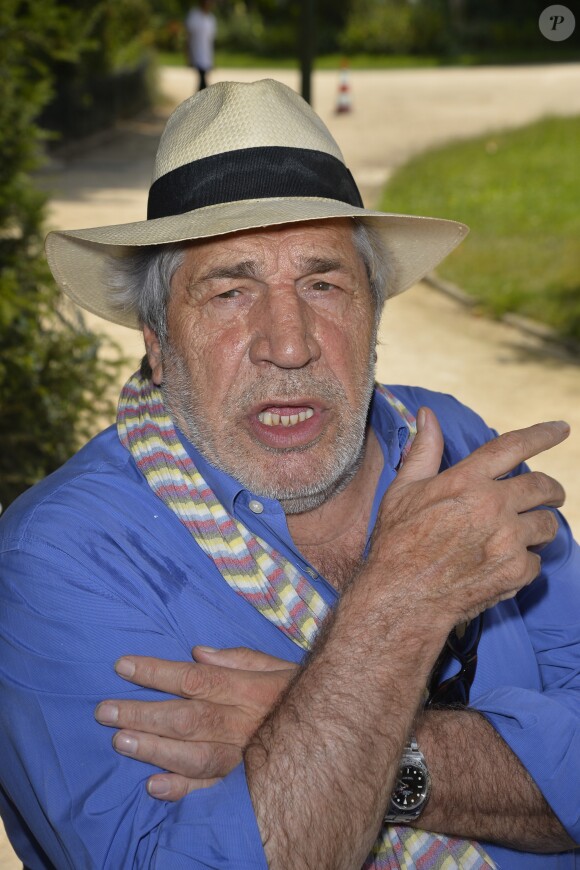Jean-Pierre Castaldi - Pétanque des stars dans les jardins du Pavillon Gabriel à Paris le 22 juin 2017. © Coadic Guirec / Bestimage